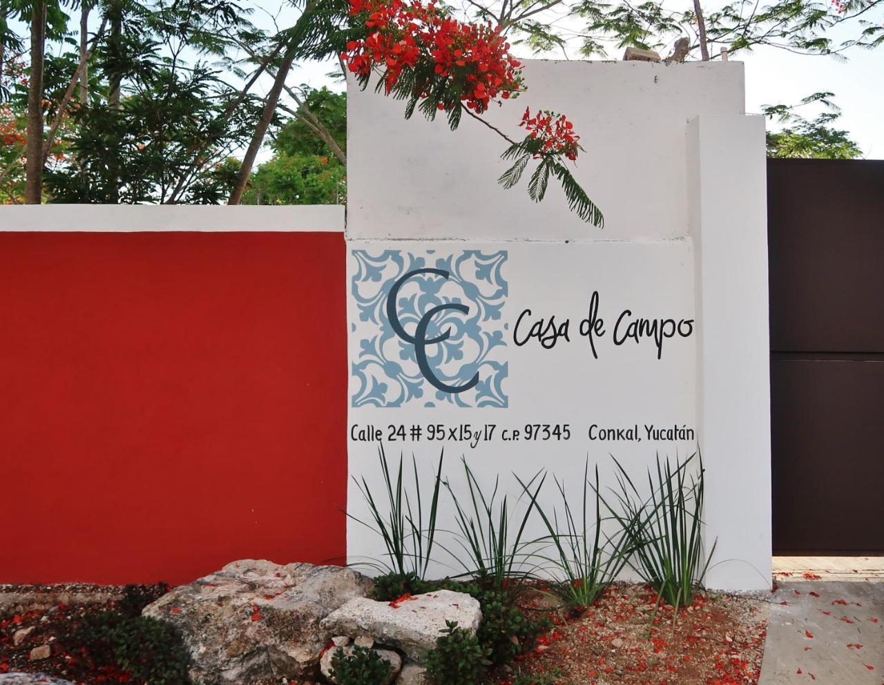 Hotel Casa De Campo Conkal Merida Eksteriør bilde